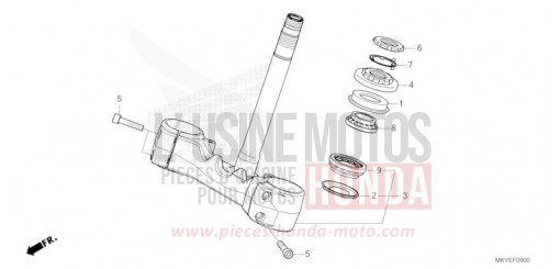 STEERING STEM (CB650RA/CB650RAC) CB650RAR de 2024